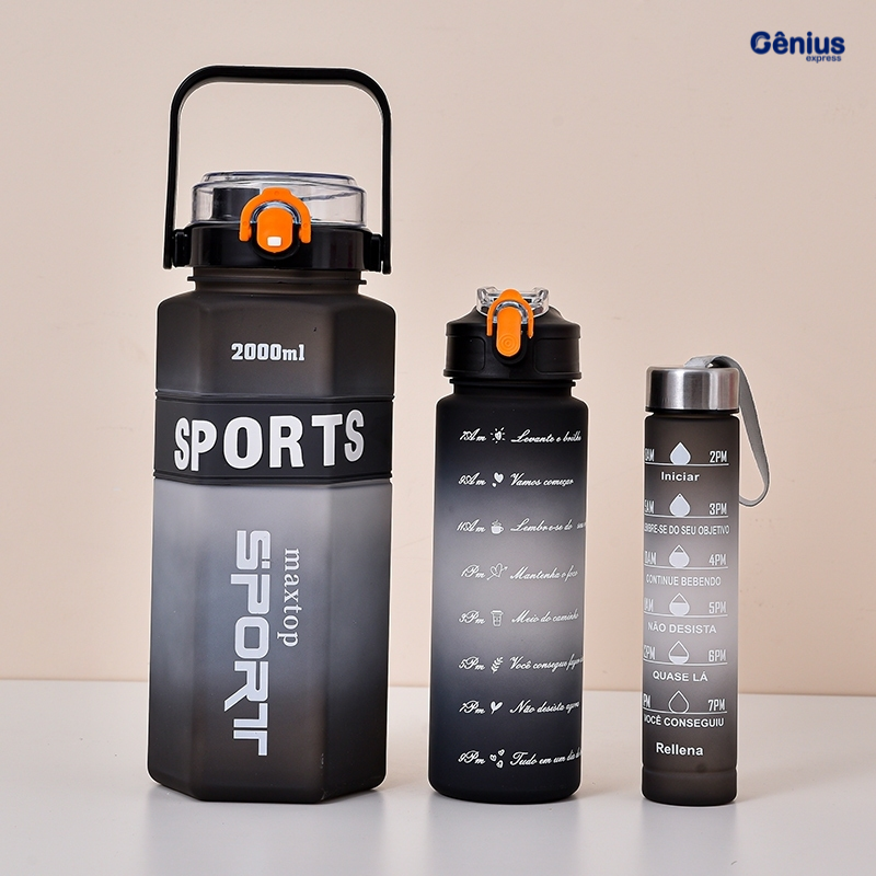 Kit Squeeze Sport em 3 tamanhos